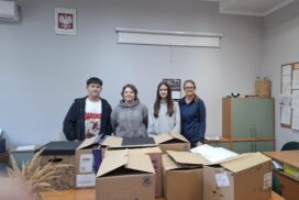 Udział szkoły w akcji charytatywnej „Jeden Naród Ponad Granicami”